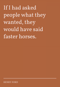 ask for faster horses business quotes